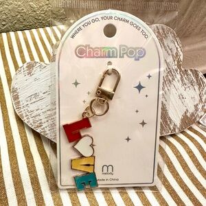 Multicolor LOVE Keychain